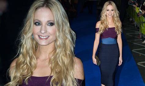 Joanne Froggatt shows off her lithe physique